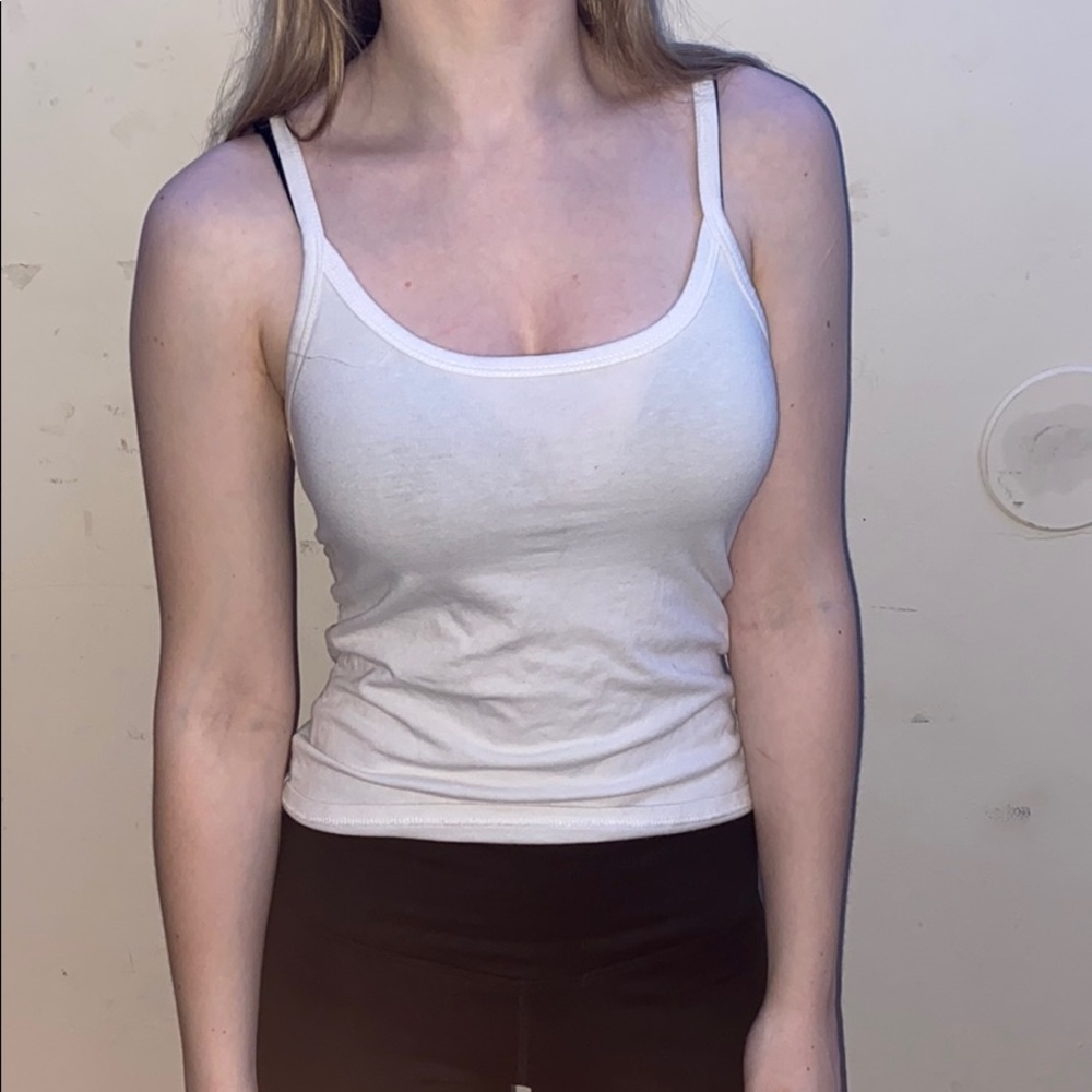 White Forever 21 Cami